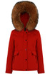 Padded Parka with Golden Fur - 5 Colours