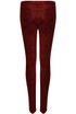 Suede Finish Side Zip Trousers - 3 Colours