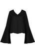 Bell Sleeves V Neck Tops - 6 Colours