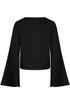 Bell Sleeves V Neck Tops - 6 Colours
