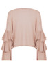 Layered Sleeve Metallic Jumpers - Mix Colours Pack