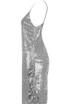 Sequin Textured Open Back Shift Dress - 3 Colours