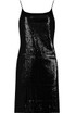 Sequin Textured Open Back Shift Dress - 3 Colours