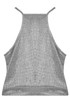 Cross Over Glittered Cami Tops