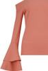 Off the Shoulder Layered Bell Sleeve Tops - 4 Colours