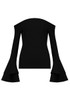 Off the Shoulder Layered Bell Sleeve Tops - 4 Colours