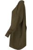 Front Button Up Back Cross Over Shirt Tops - 3 Colours