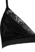 Satin Bra With Lace Trim