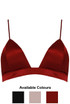 Shiny Satin Bra
