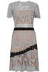 Contrast Crochet Lace Shift Dress - 3 Colours