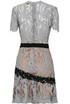 Contrast Crochet Lace Shift Dress - 3 Colours