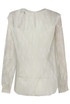 Floral Lace Front Button Up Tops - 2 Colours