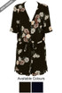 Printed Cut Back Playsuit - 2 Colours