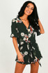 Printed Cut Back Playsuit - 2 Colours