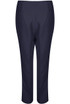 Gold Button Tailored Straight Trousers - 4 Colours