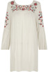 Floral Embroidered Shift Dress -  3 Colours