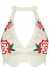 Floral Embroidered Lace Bralet - 2 Colours