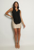 Front Pleat blouse