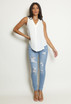 Front Pleat blouse