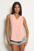 Front Pleat blouse