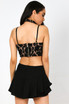Floral Crochet Choker Neck Bralet - 3 Colours