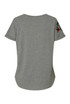 Embroidered Roll Up Sleeves Tees - 4 Colours