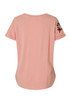 Embroidered Roll Up Sleeves Tees - 4 Colours