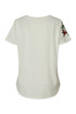 Embroidered Roll Up Sleeves Tees - 4 Colours