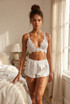 Floral Crochet Bra