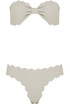 Scallop Bandeau Bikini Set
