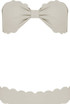 Scallop Bandeau Bikini Set
