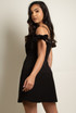 Cold Shoulder Skater Dress
