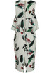 Frilled Floral Printed Midi Dress - 2 Colours