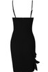 Side Hem Knotted Bodycon Dress - 3 Colours
