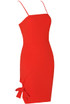 Side Hem Knotted Bodycon Dress - 3 Colours