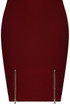 Front Hem Zipped Bodycon Dress -  3 Colours