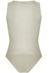 Netted Sleeveless Bodysuit - 3 Colours