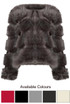 Layered Shaggy Faux Fur Coat - 6 Colours