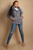 Quilted Jacket with Heavy Fur Collar - 4 Colours