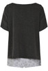 Exclusive Cat Slogan T-Shirt & Shorts Pyjama Set Grey