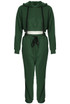 Cropped Hoodie & Trouser Lounge wear - 3 Colours