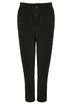 Pinstripe Wrap Button Tailored Trouser - 2 Colours