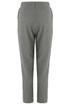 Pinstripe Wrap Button Tailored Trouser - 2 Colours