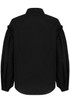 Pleated Sleeve Front Button Up Shirt Tops - 5 Colours