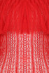 Lace Mesh Trim Frilled Bodysuit - 3 Colours
