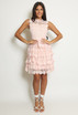 Lace Tiered Dress  - 2 Colours