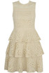 Floral Crochet Lace Tiered Dress - 2 Colours