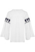 Embroidered Cotton Blend Blouse