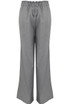 Pinstripes Tie Up Ruffled Trousers - 3 Colours