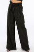 Pinstripes Tie Up Ruffled Trousers - 3 Colours